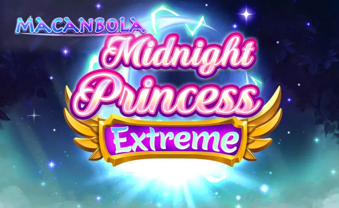 Tampilan visual slot Midnight Princess Extreme dengan tema anime dan elemen kosmik